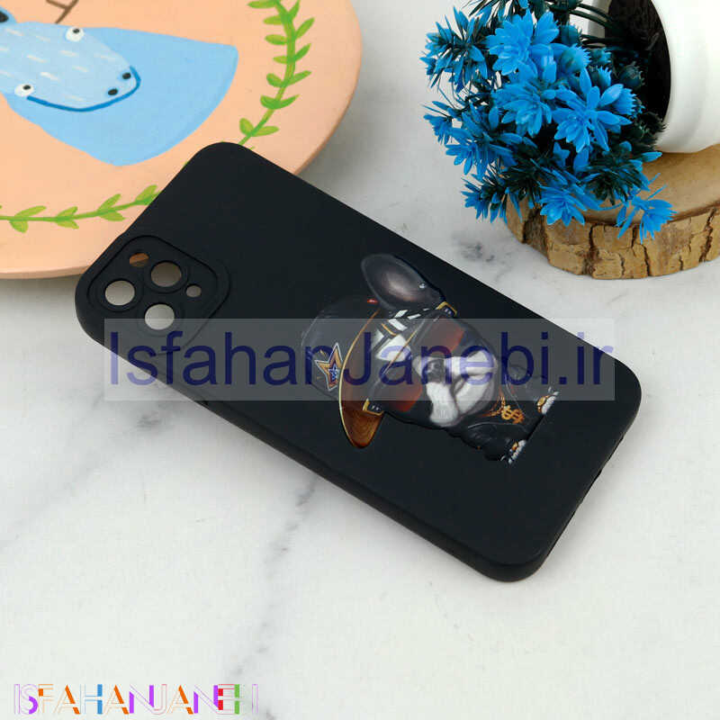 اصفهان جانبی-قاب سیلیکونی طرحدار محافظ لنزدار iPhone 11 Pro Max