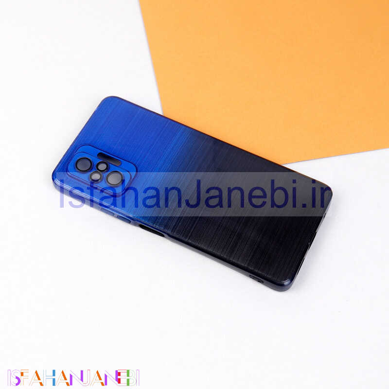 اصفهان جانبی-قاب PC براق محافظ لنزدار دو رنگ Xiaomi Redmi Note 10 Pro 4G