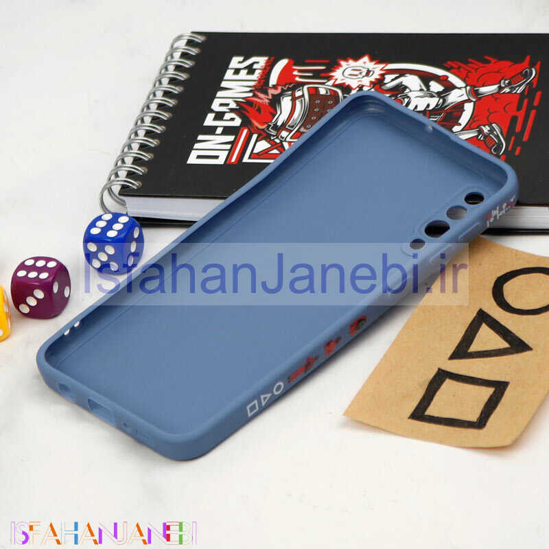 اصفهان جانبی-قاب سیلیکونی محافظ لنزدار طرح اسکویید گیم Samsung Galaxy A30s / A50s کد 1