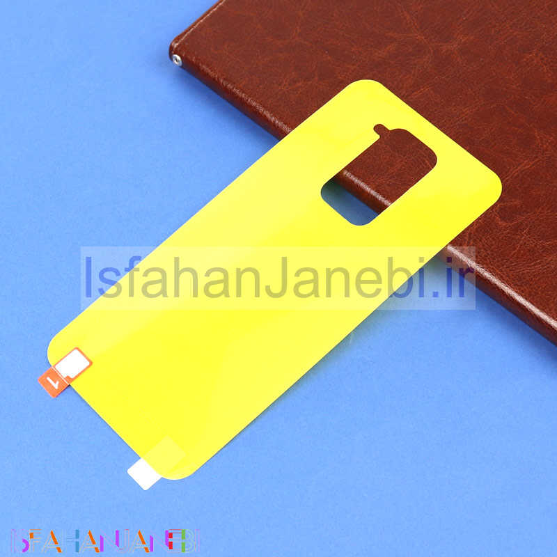 اصفهان جانبی-برچسب پشت تمام چسب زرد Xiaomi Redmi Note 9