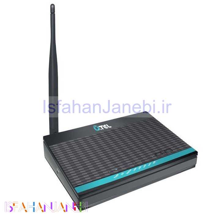 اصفهان جانبی-مودم روتر +ADSL2 یوتل A154
