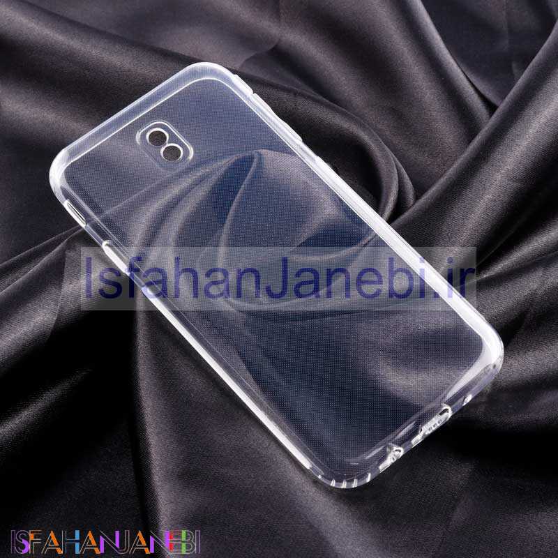 اصفهان جانبی-قاب ژله ای ساده بی رنگ محافظ لنزدار Samsung Galaxy J7 2017