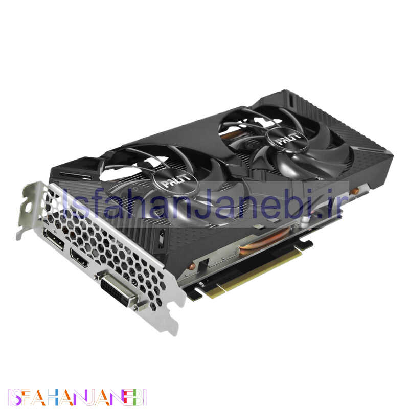 اصفهان جانبی-کارت گرافیک Palit GeForce GTX1660 DUAL 6GB GDDR5 192Bit