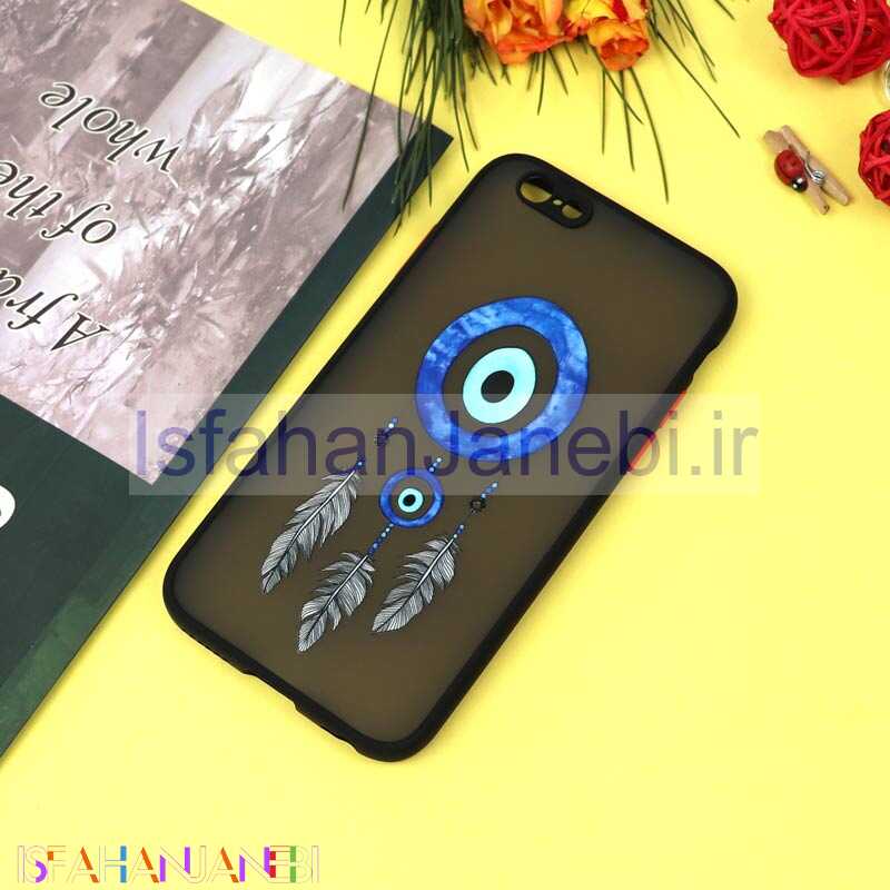 اصفهان جانبی-قاب PC مات محافظ لنزدار طرحدار دیریم کچر آیفون iPhone 6 / 6s