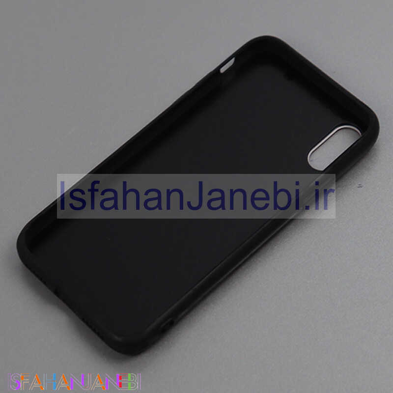 اصفهان جانبی-قاب لیزری پشت گلسی iPhone X/XS کد7 سری B
