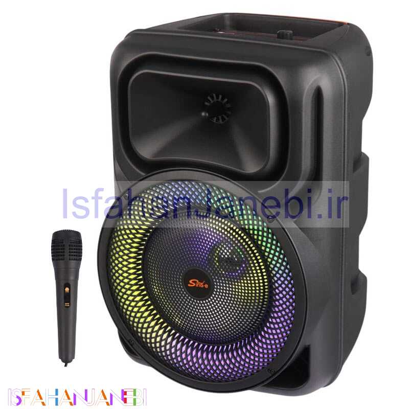 اصفهان جانبی-اسپیکر بلوتوثی رم و فلش خور Sing-E ZQS8147 + میکروفون