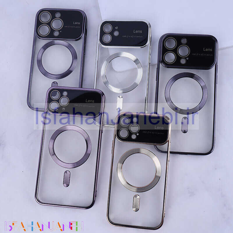 اصفهان جانبی-قاب PC مگ سیف Lens Aperture محافظ لنزدار