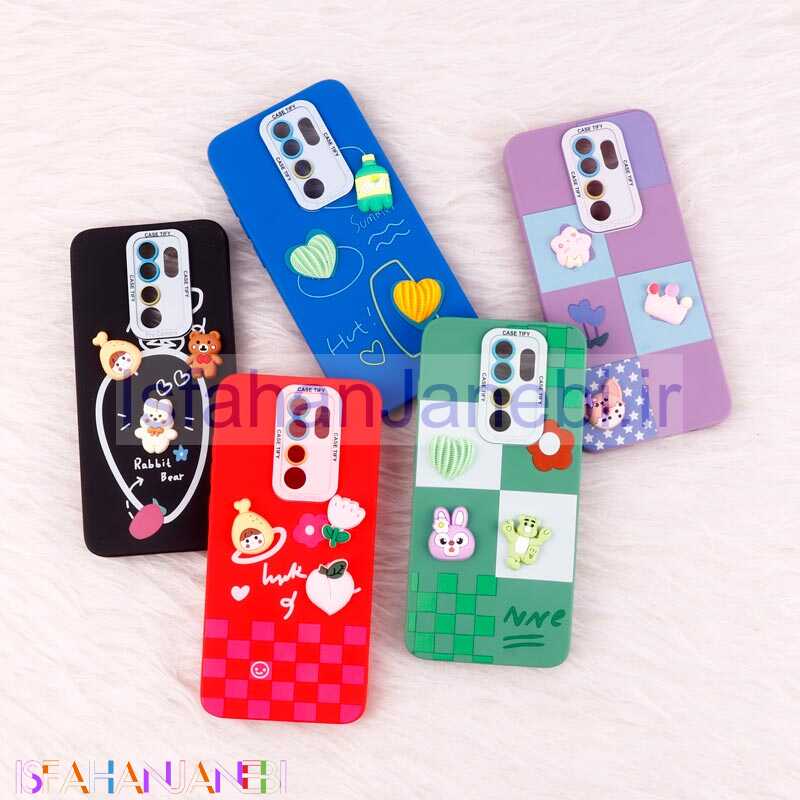 اصفهان جانبی-قاب عروسکی برجسته Pro Camera محافظ لنزدار Xiaomi Redmi Note 8 Pro