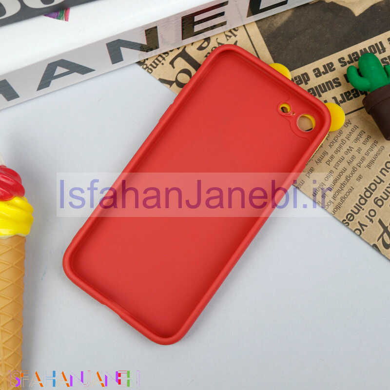 اصفهان جانبی-قاب سیلیکونی عروسکی محافظ لنزدار طرح Bigget آیفون iPhone 7/8