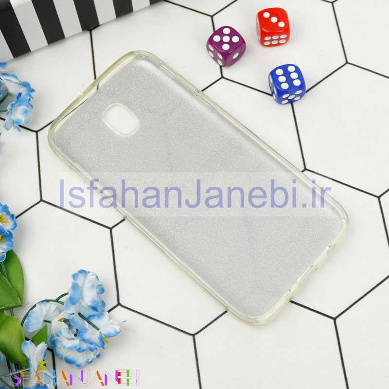 اصفهان جانبی-قاب ژله ای طرح دار Samsung Galaxy J5 Pro Robobear نقره ای