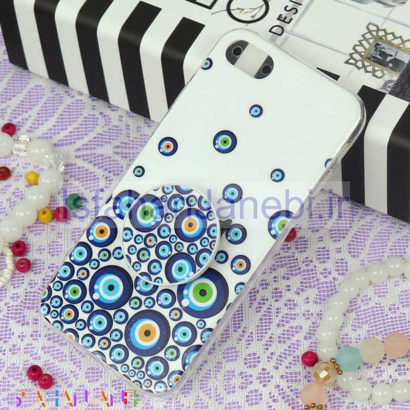 اصفهان جانبی-قاب سوپر IMD محافظ لنز دار پاپ سوکت دار iPhone 7/8 چشم نظر