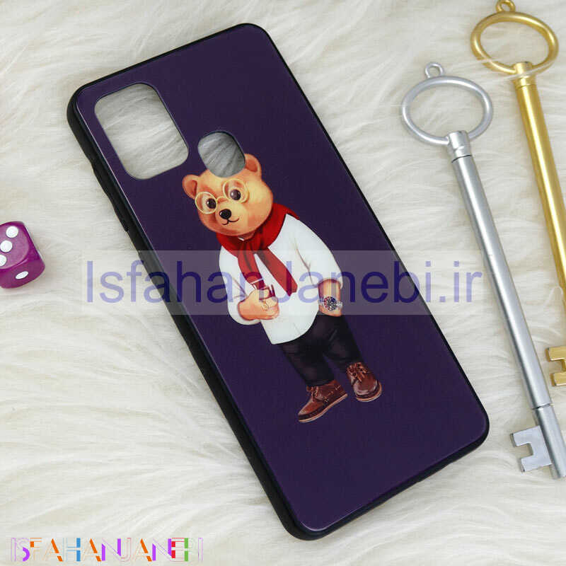 اصفهان جانبی-قاب پشت گلسی طرحدار Baron سامسونگ Samsung Galaxy A21s