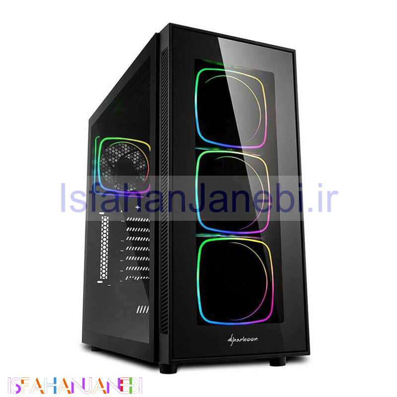 اصفهان جانبی-کیس کامپیوتر شارکن Sharkoon TG6 RGB