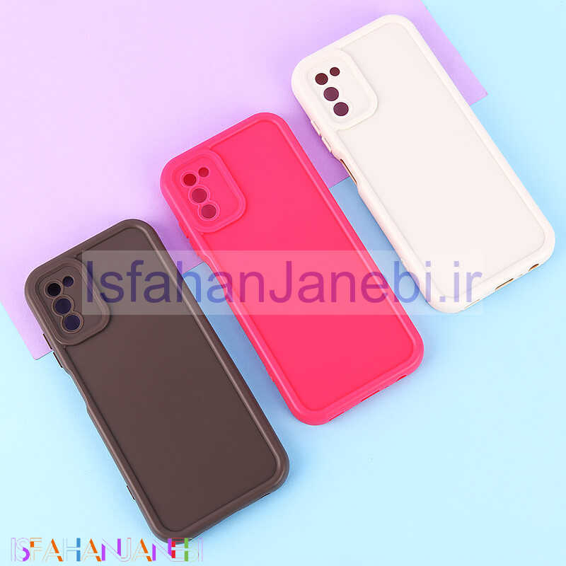 اصفهان جانبی-قاب سولید سامسونگ Galaxy A03s محافظ لنزدار