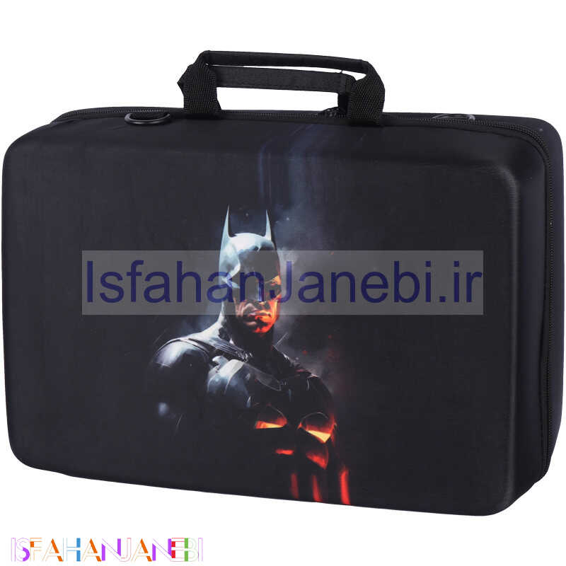 اصفهان جانبی-کیف کنسول بازی PS5 Slim طرح Batman کد 7