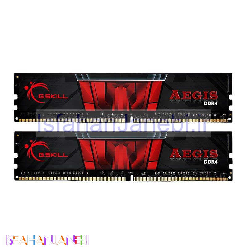 اصفهان جانبی-رم کامپیوتر G.SKILL Aegis DDR4 16GB 3200MHz CL16 Dual