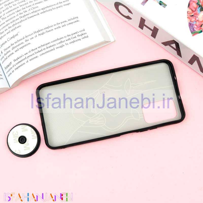 اصفهان جانبی-قاب فانتزی برجسته + پاپ سوکت طرح IT شیائومی Xiaomi Poco M3 سری F