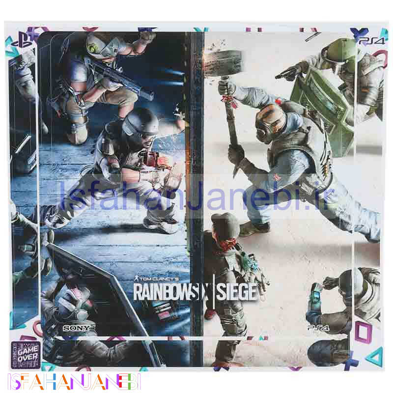 اصفهان جانبی-اسکین پلی استیشن 4 اسلیم طرح Rainbow Six Siege