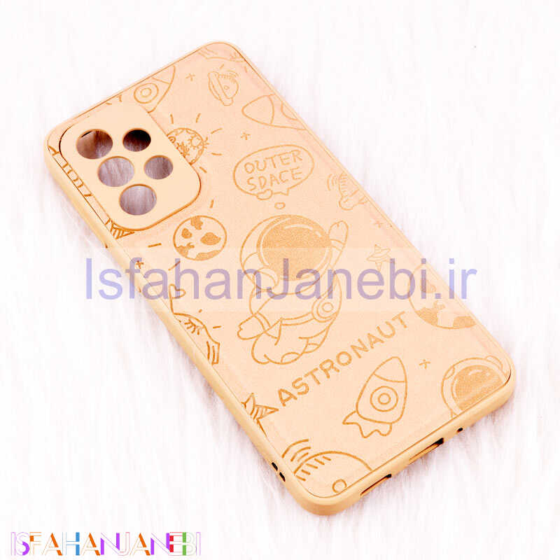 اصفهان جانبی-قاب ضد ضربه چرمی Astronaut محافظ لنزدار Samsung Galaxy A33 5G
