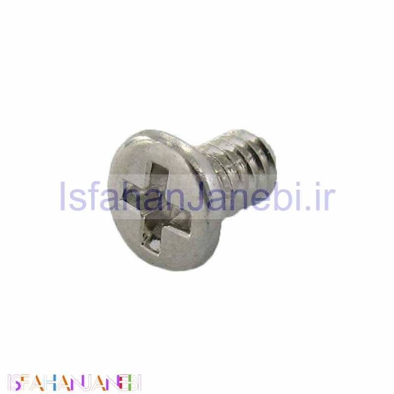 اصفهان جانبی-پیچ قاب گوشی چهارسو کوتاه نقره ای