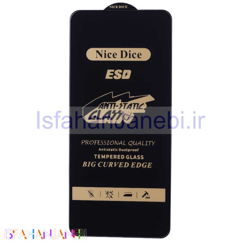 اصفهان جانبی-گلس آنتی استاتیک Nice Dice شیائومی Mi 10T 5G / Mi 10T Pro 5G