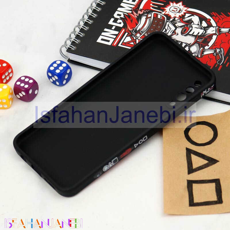 اصفهان جانبی-قاب سیلیکونی محافظ لنزدار طرح اسکویید گیم Samsung Galaxy A30s / A50s کد 9