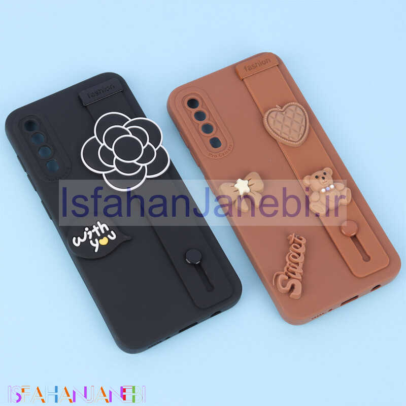 اصفهان جانبی-قاب سیلیکونی ژله ای دستبندی محافظ لنزدار Samsung Galaxy A50