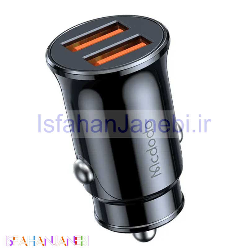 اصفهان جانبی-شارژر فندکی فست شارژ Mcdodo CC-6602 2.4A 12W