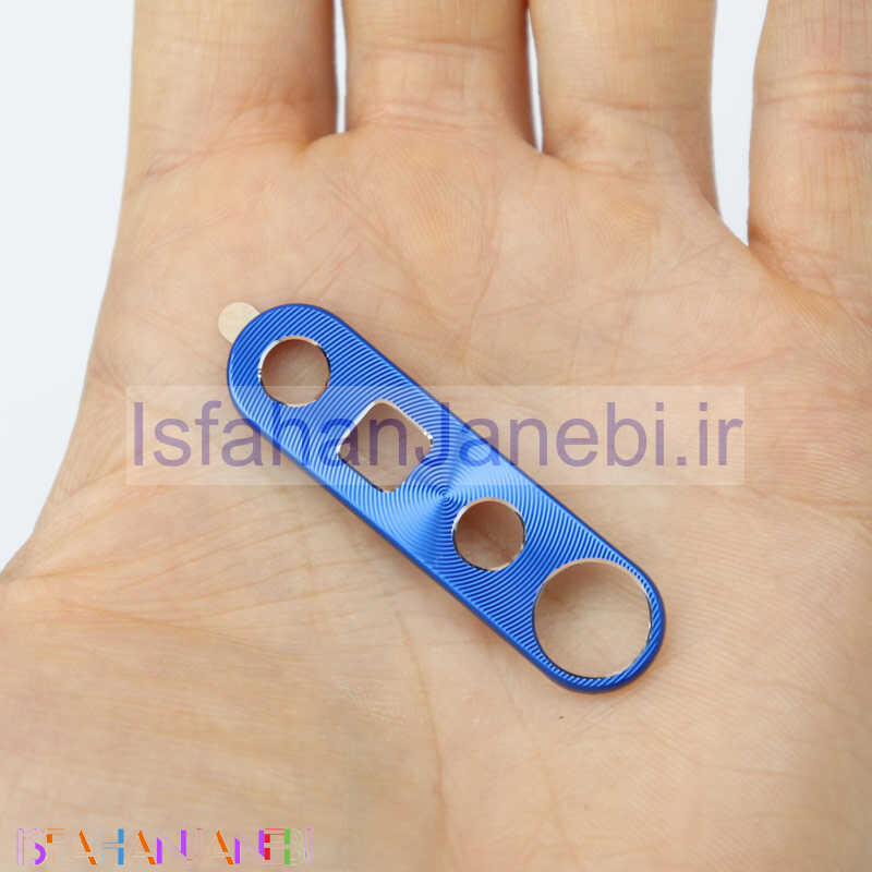 اصفهان جانبی-محافظ لنز آلومینیومی Xiaomi Redmi Note 8 Pro آبی