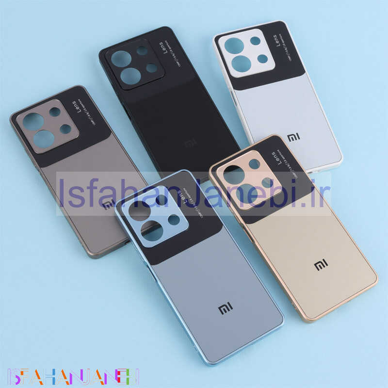 اصفهان جانبی-قاب PVD Lens Aperture شیائومی Redmi Note 13 4G محافظ لنزدار برجسته
