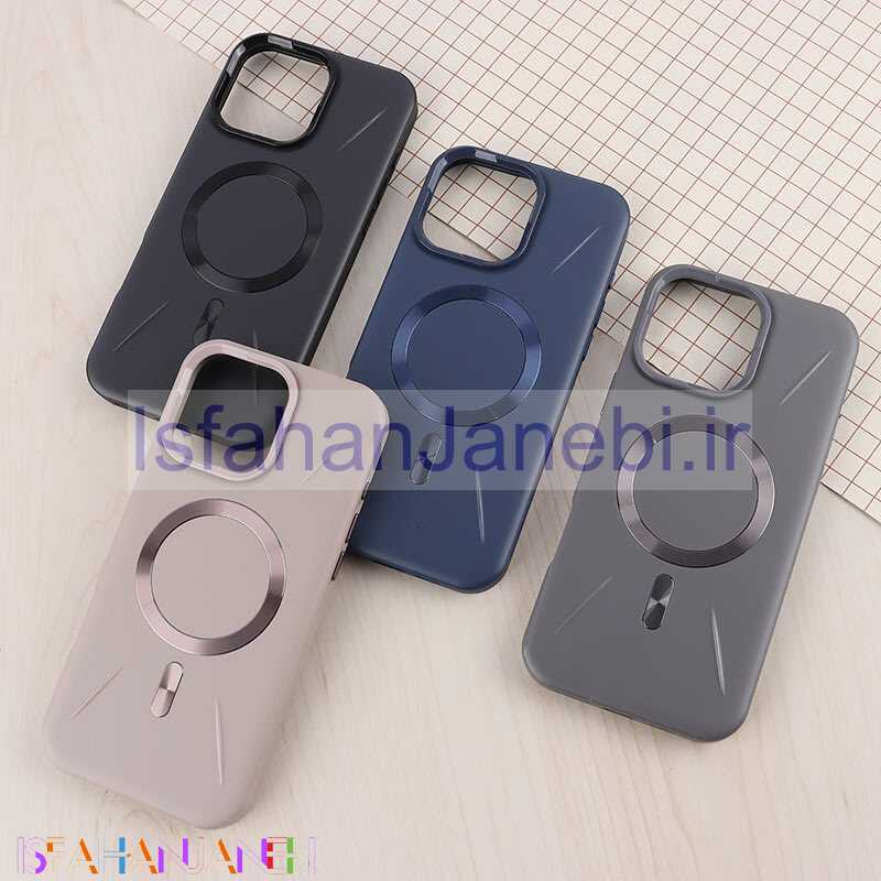 اصفهان جانبی-قاب PC مگ سیف آیفون iPhone 16 Pro Max براق
