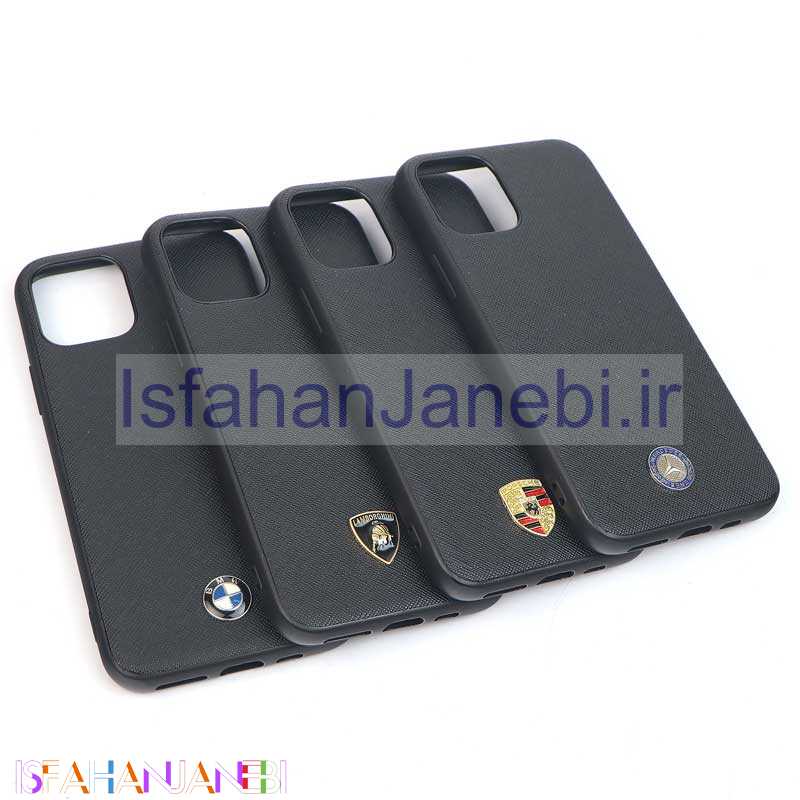 اصفهان جانبی-قاب چرمی سوزنی لوگوی ماشین iPhone 11 Pro
