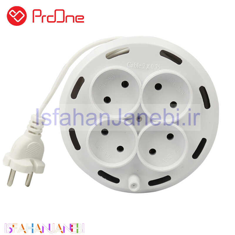 اصفهان جانبی-چند راهی 4 خانه برق پرووان ProOne PPS605 با کابل 5 متری