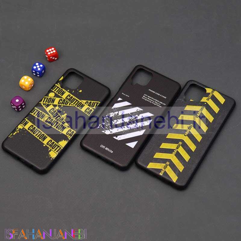 اصفهان جانبی-قاب طرحدار مشکی پسرانه سامسونگ A12