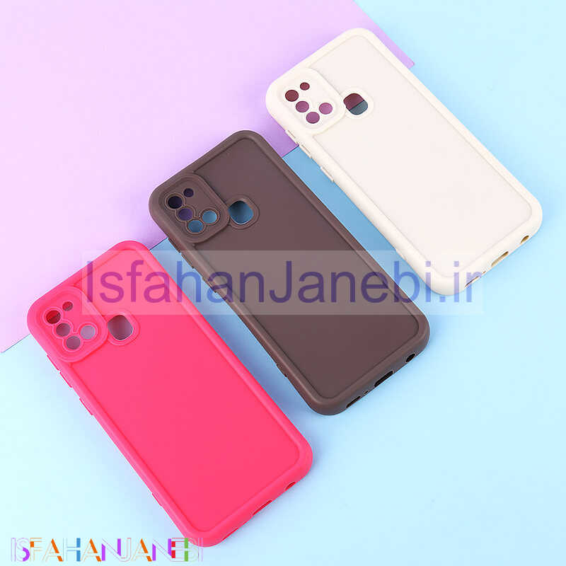 اصفهان جانبی-قاب سولید سامسونگ Galaxy A21s محافظ لنزدار