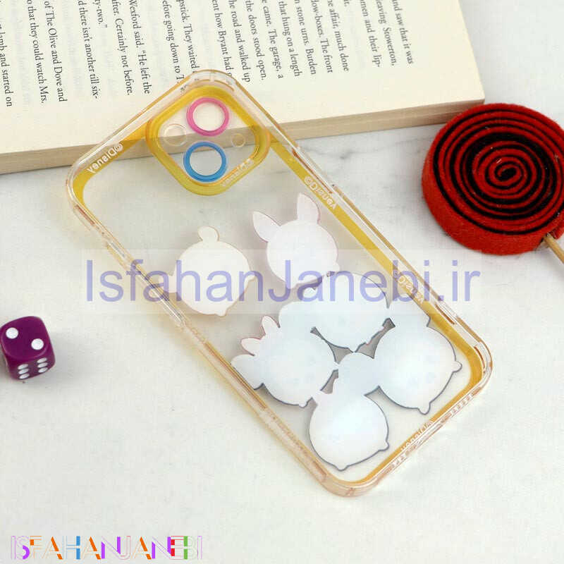 اصفهان جانبی-قاب طرحدار Pro Camera کد 1 محافظ لنزدار iPhone 13