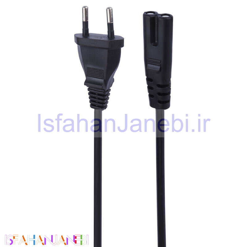 اصفهان جانبی-کابل برق دوپین 2Pin 0.5m