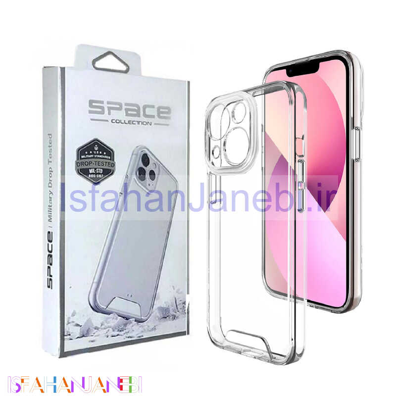 اصفهان جانبی-قاب Space محافظ لنزدار iPhone 14