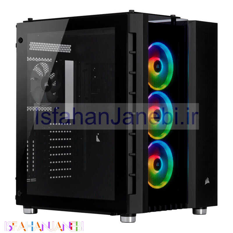 اصفهان جانبی-کیس کامپیوتر کورسیر Corsair Crystal Series 680X