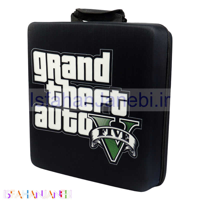 اصفهان جانبی-کیف کنسول بازی PS4 طرح GTA V کد 5