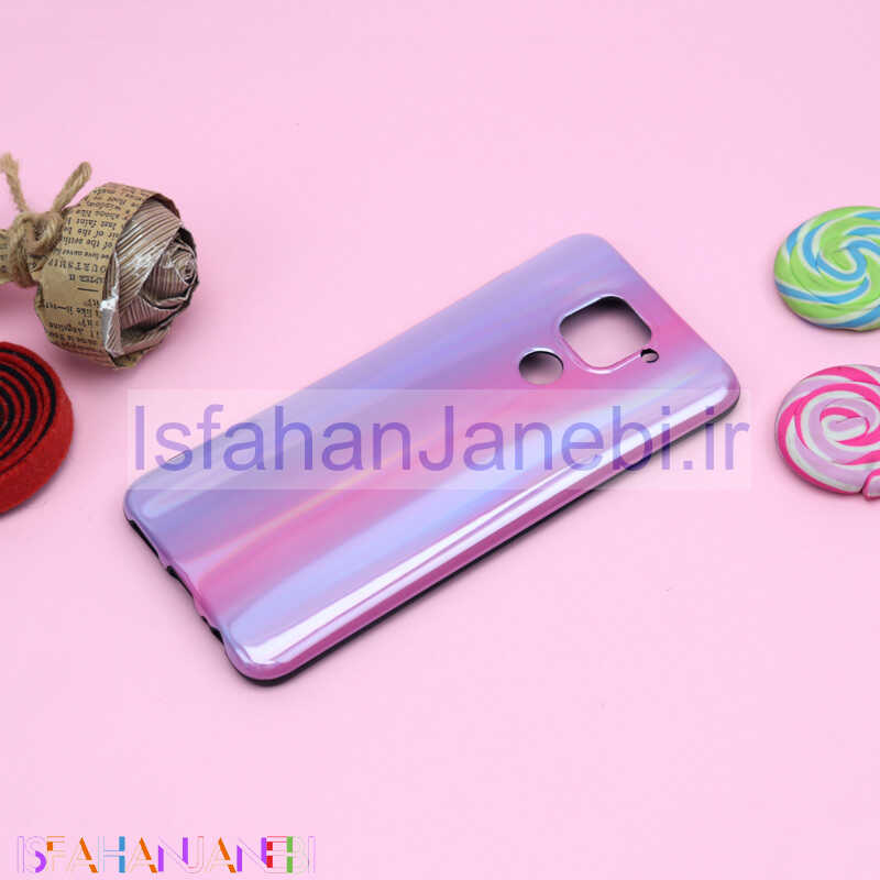 اصفهان جانبی-قاب لیزری IMD شیائومی Redmi Note 9 صورتی