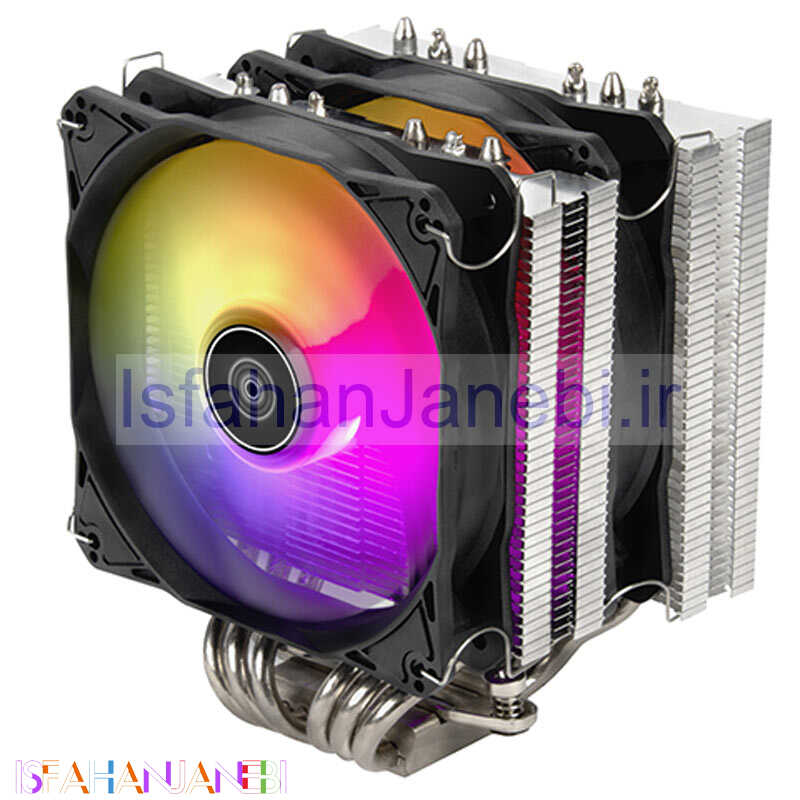 اصفهان جانبی-فن خنک کننده CPU سیلوراستون SilverStone Hydrogon D120 ARGB