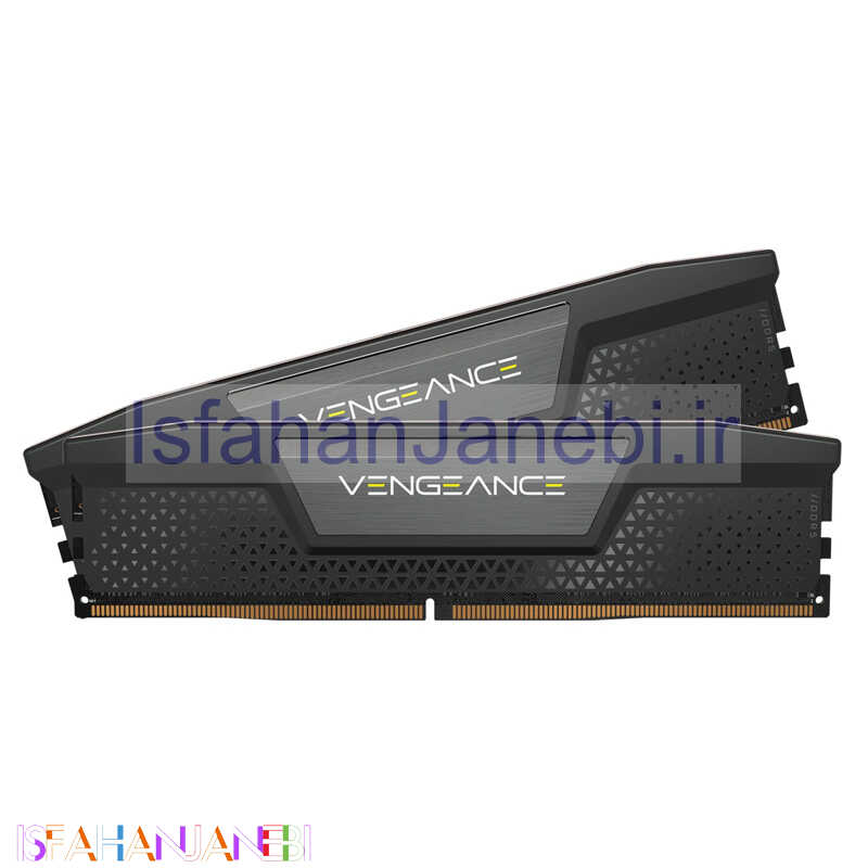 اصفهان جانبی-رم کامپیوتر Corsair Vengeance 32GB DDR5 5200MHz CL40 Dual