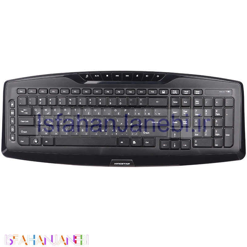 اصفهان جانبی-کیبورد بی سیم کینگ استار KB83W