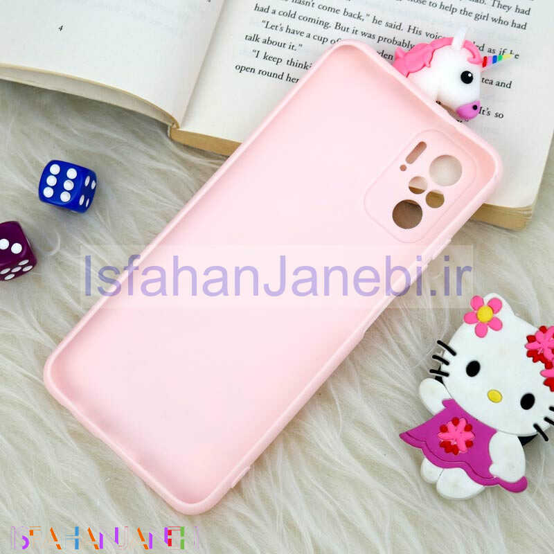 اصفهان جانبی-قاب سیلیکونی محافظ لنزدار یونیکورن Xiaomi Redmi Note 10 / Redmi Note 10s