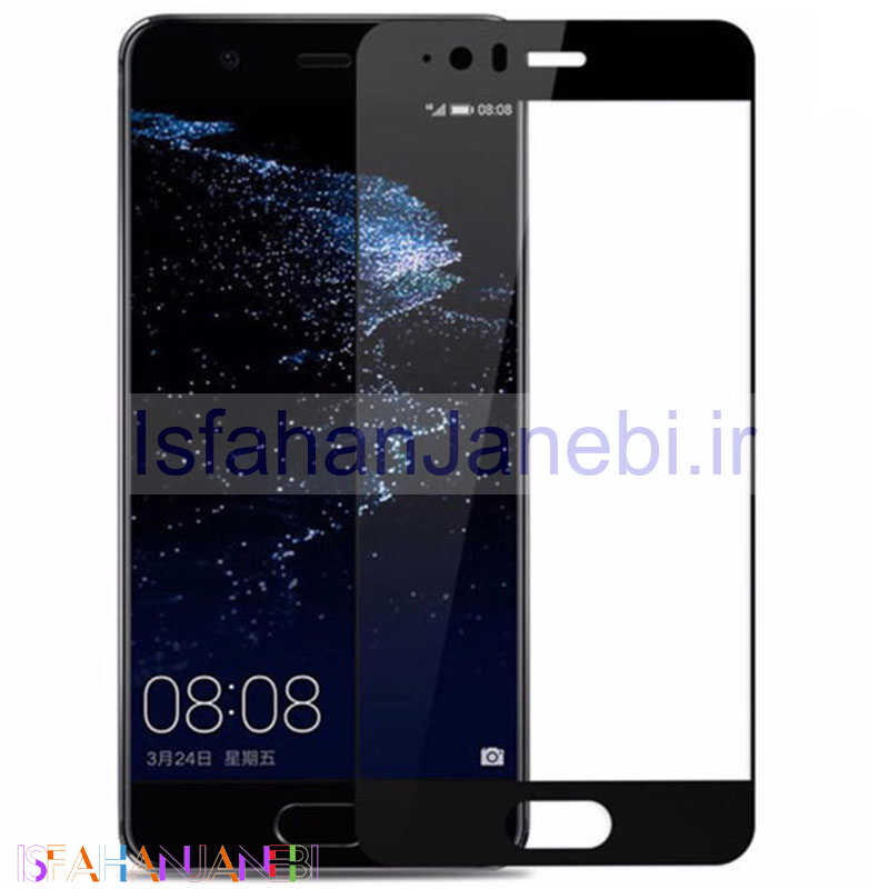 اصفهان جانبی-گلس تمام چسب Huawei P10 Lite مشکی