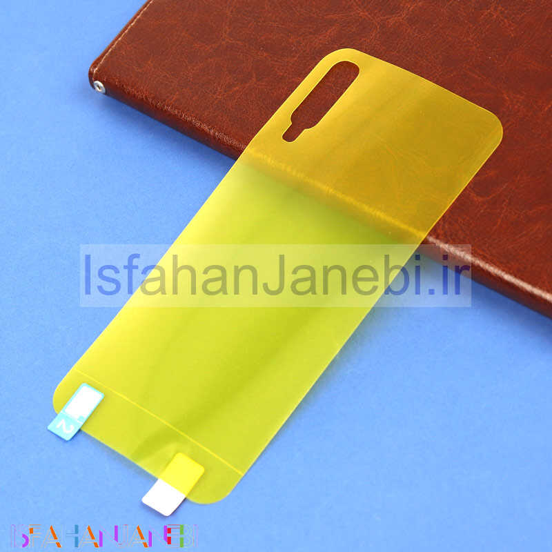اصفهان جانبی-برچسب پشت تمام چسب زرد Samsung A50s