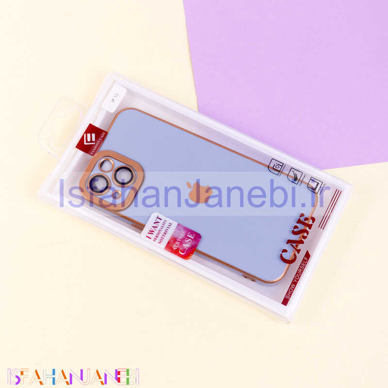 اصفهان جانبی-قاب براق My Case محافظ لنزدار iPhone 13 سری B