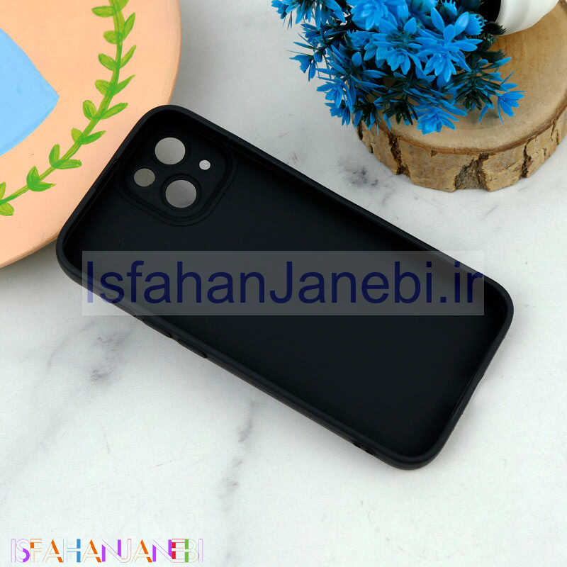 اصفهان جانبی-قاب سیلیکونی طرحدار محافظ لنزدار iPhone 13