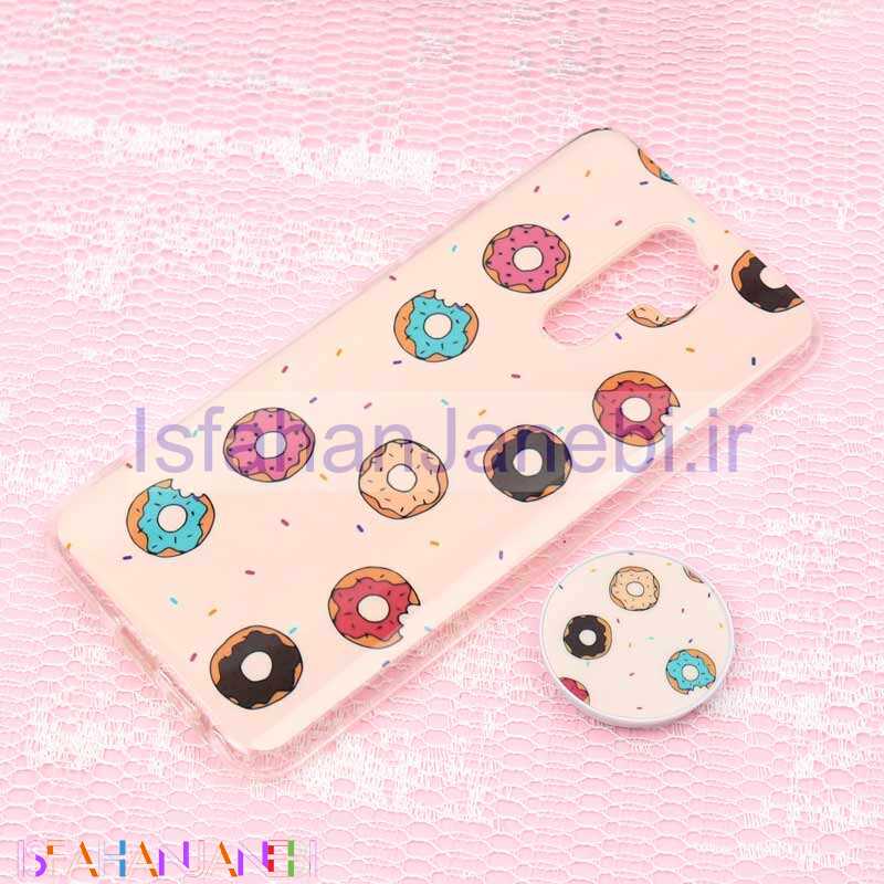 اصفهان جانبی-قاب سوپر IMD دور شفاف پاپ سوکت دار Xiaomi Redmi 9 دونات